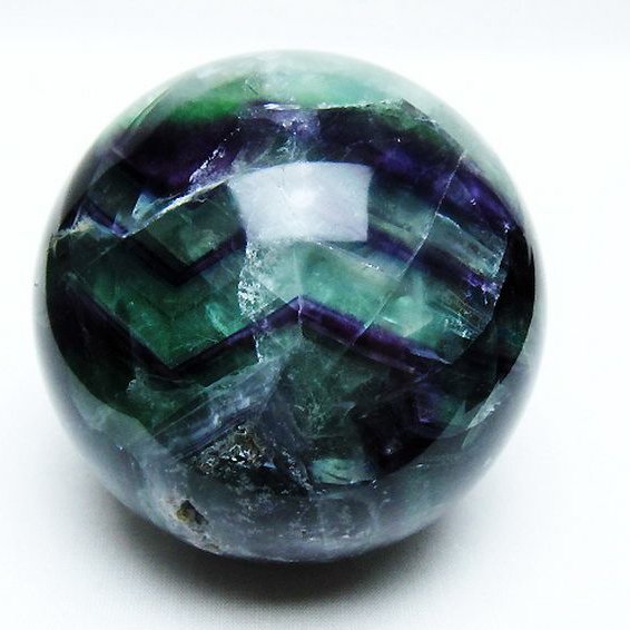 1Kg フローライト 丸玉 85mm [T616-4771]