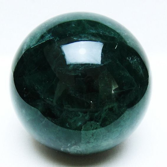 2Kg フローライト 丸玉 110mm [t616-5160]