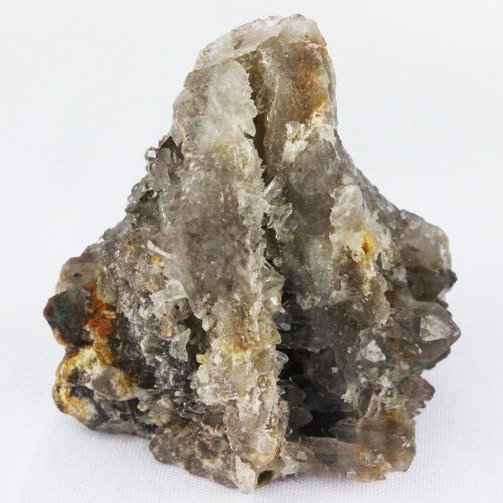 ブラジル産 モリオン 純天然 黒水晶 クラスター[T618-7096]