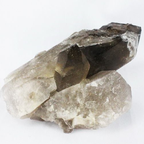 ブラジル産 モリオン 純天然 黒水晶 クラスター[T618-7097]