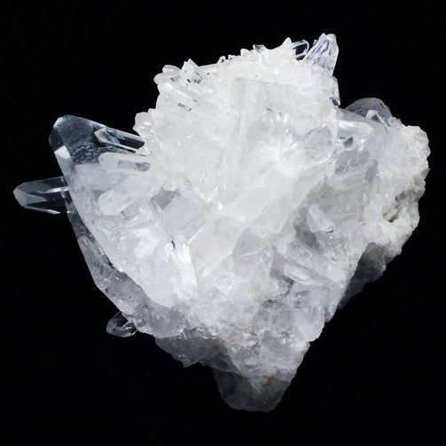 アーカンソー州産 水晶クラスター[T619-5137]