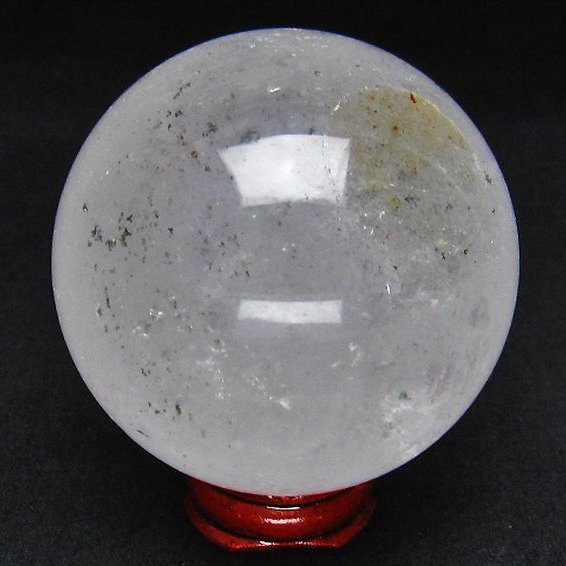 グリーンファントム水晶 丸玉 64mm [T62-11840]