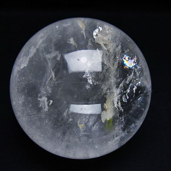 ヒマラヤ水晶 丸玉 78mm [T62-16136]