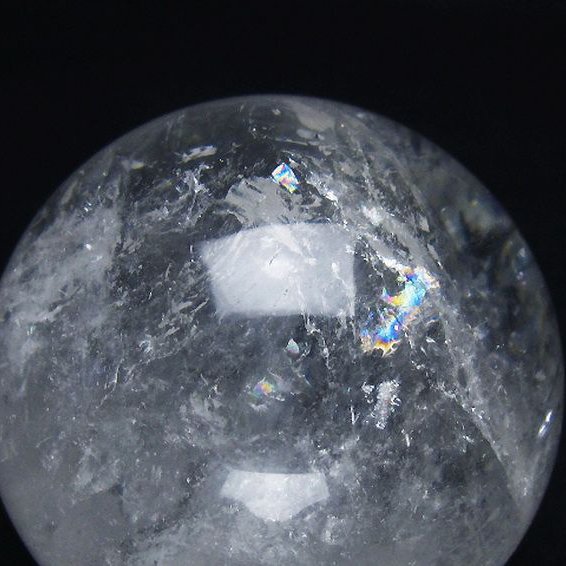 ヒマラヤ水晶 丸玉 66mm [t62-16412]