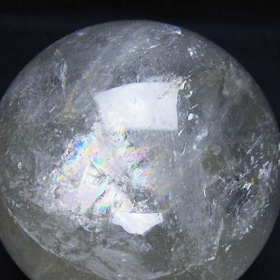 ヒマラヤ水晶 丸玉 79mm [t62-16414]