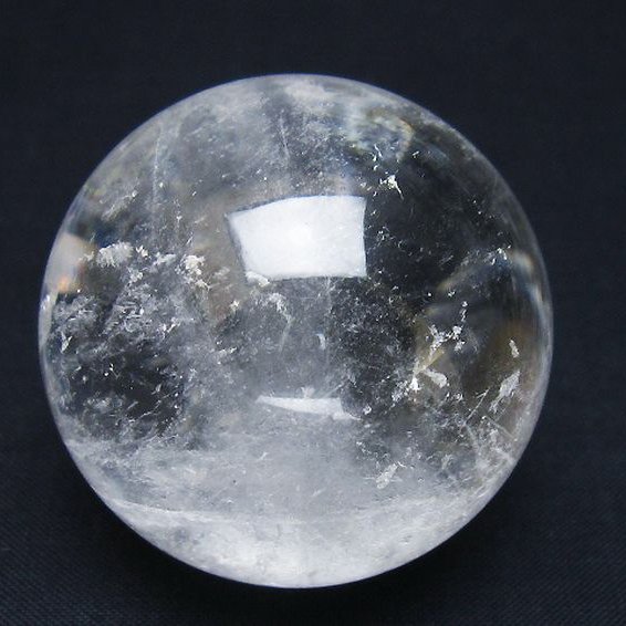 ヒマラヤ水晶 丸玉 47mm [t62-16506]