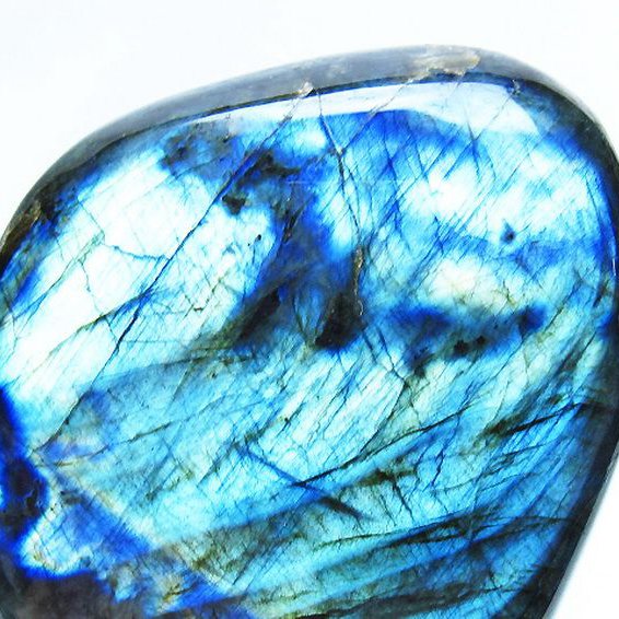 ラブラドライト 原石 [t623-10096]