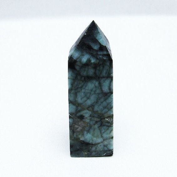 エメラルド 四角柱 ポリッシュポイント[T624-2287]