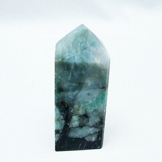 エメラルド 四角柱 ポリッシュポイント[T624-2478]