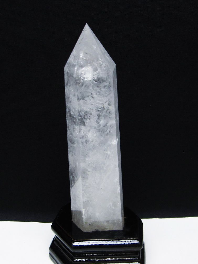 虹入り ヒマラヤ水晶 六角柱[T627-6332]