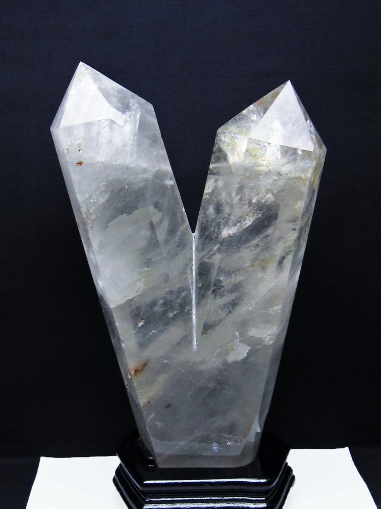 6.3Kg ヒマラヤ水晶 ダブルポイント[T627-6637]