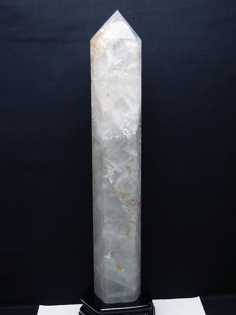 4.7Kg 虹入り ヒマラヤ水晶 六角柱[T627-6642]