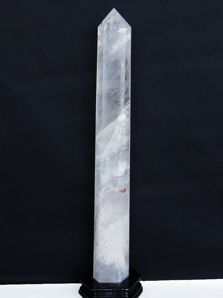 3Kg 虹入り ヒマラヤ水晶 六角柱 [t627-6671]