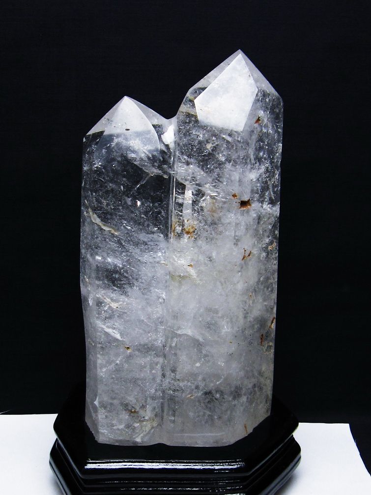 3Kg ヒマラヤ水晶 ダブルポイント[T627-6696]