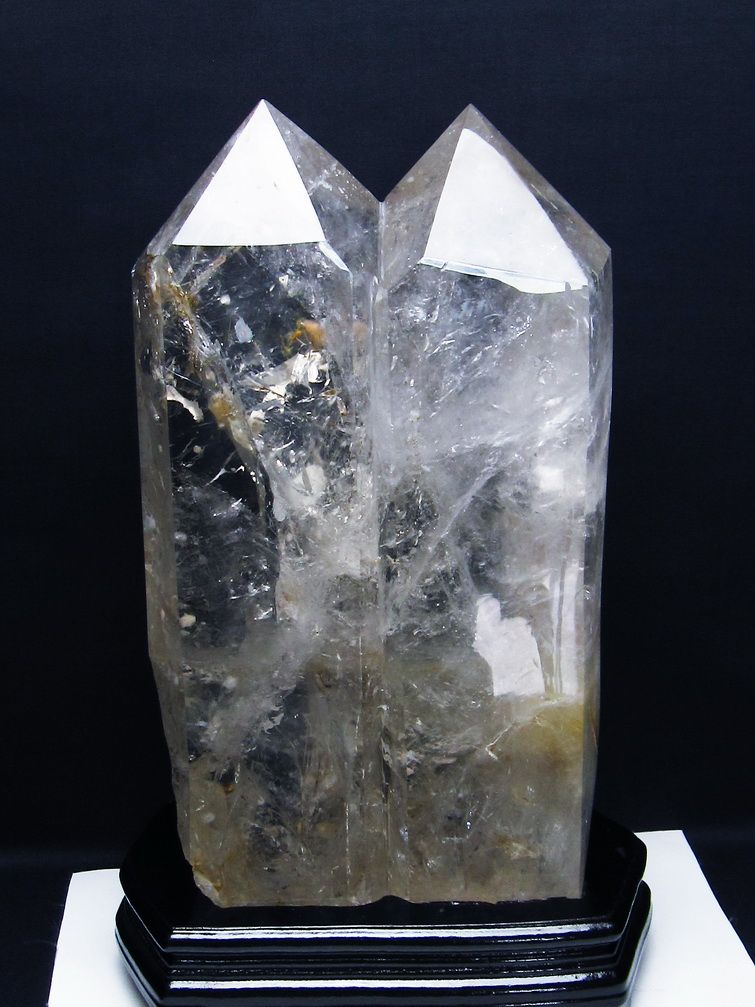 10.8Kg ヒマラヤ水晶 ダブルポイント[T627-6721]