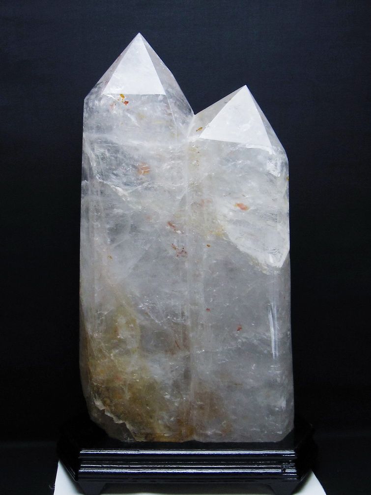 17.5Kg ヒマラヤ水晶 ダブルポイント 同梱不可[T627-6731]