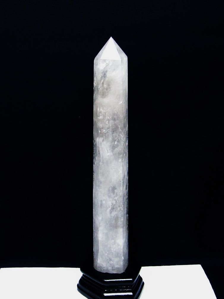ガーデン水晶 六角柱 [t627-6894]