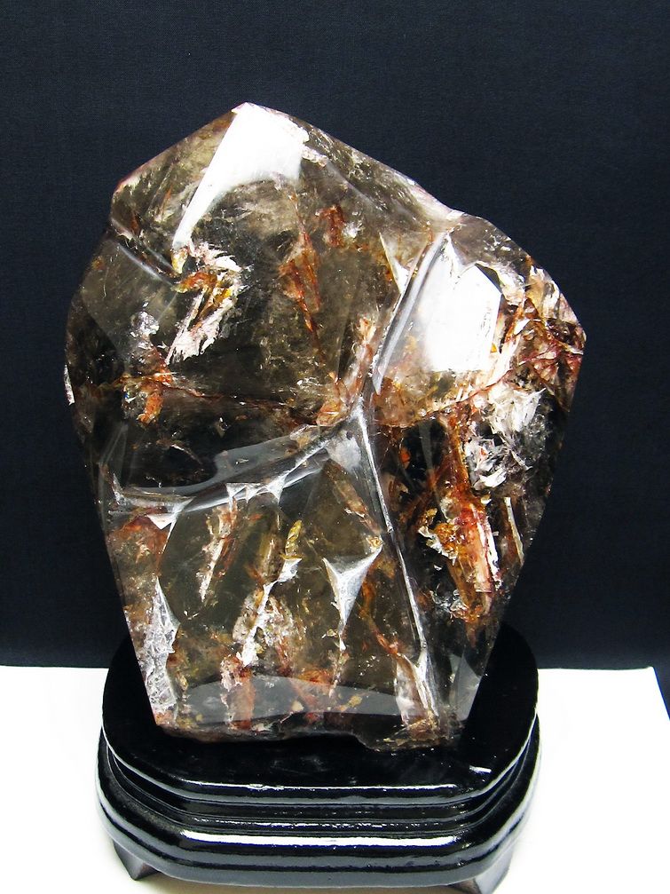 4.8Kg スーパーセブン水晶 六角柱 [t627-7059]