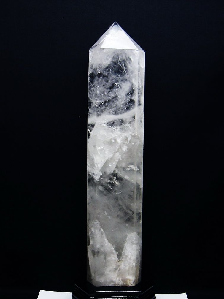 4.9Kg 虹入り ヒマラヤ水晶 六角柱 [t627-7066]