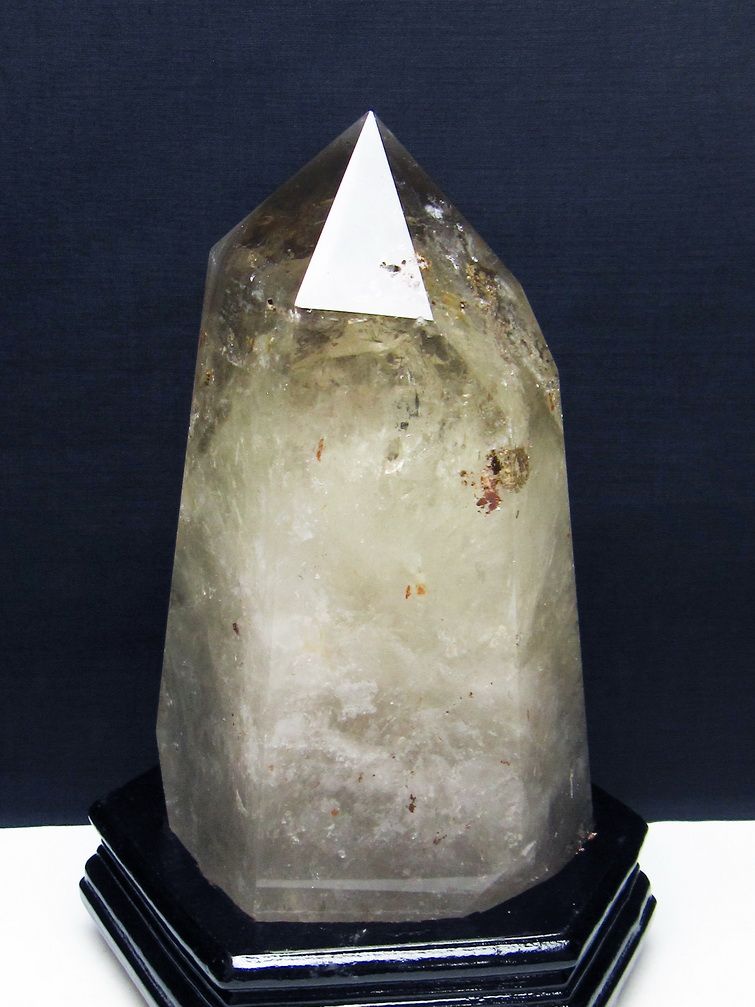 4Kg ガーデン水晶 六角柱 [t627-7130]