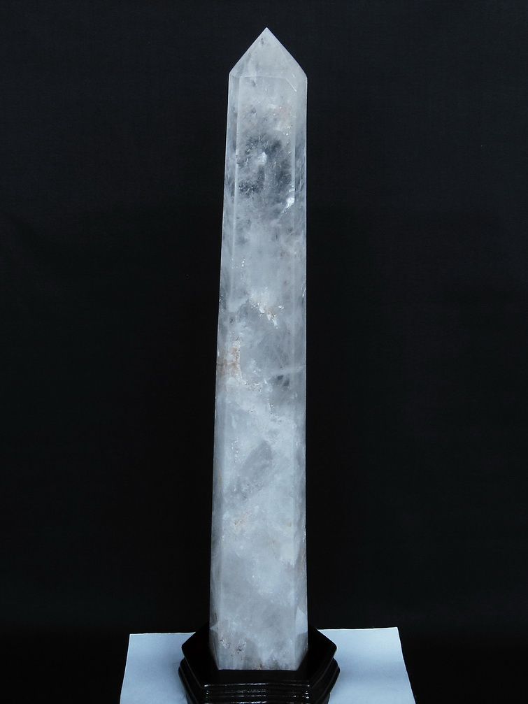 6.1Kg 虹入り ヒマラヤ水晶 六角柱同梱不可 [t627-7376]