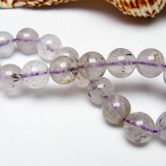 カコクセナイト インクォーツ  ブレスレット  10mm [T628-3992]