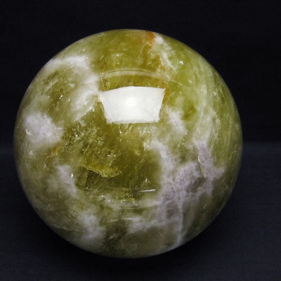 4.3Kg シトリン水晶 丸玉 147mm [T63-6909]