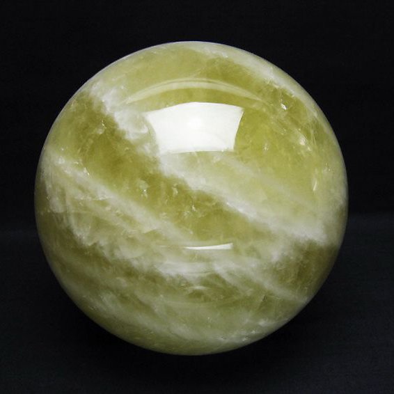 4.2Kg シトリン水晶 丸玉 146mm [T63-6913]