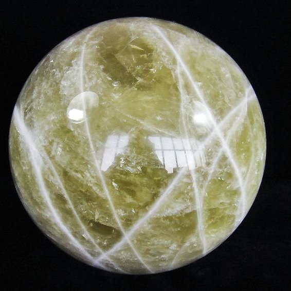 15.9Kg シトリン水晶 丸玉  224mm  同梱不可 [T63-7138]