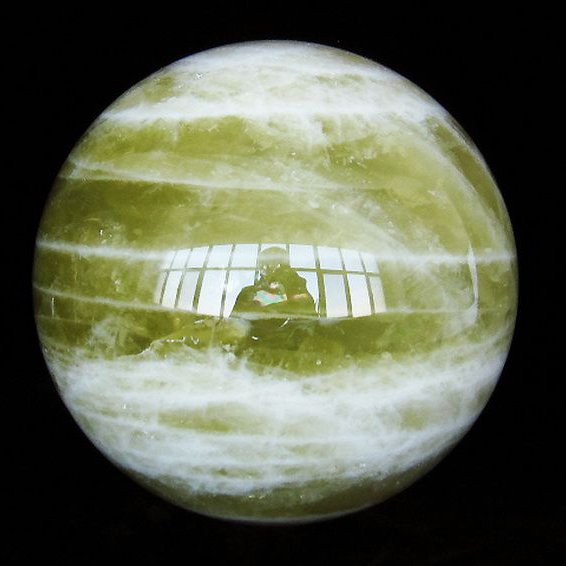 17.3Kg シトリン水晶 丸玉 234mm 同梱不可 [T63-7348]