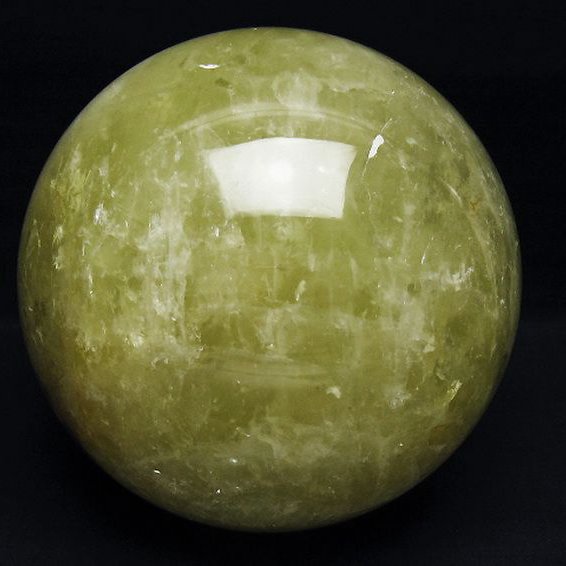 3.7Kg シトリン水晶 丸玉 140mm [T63-7595]