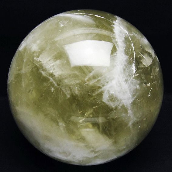 6.7Kg シトリン水晶 丸玉 170mm [T63-7600]