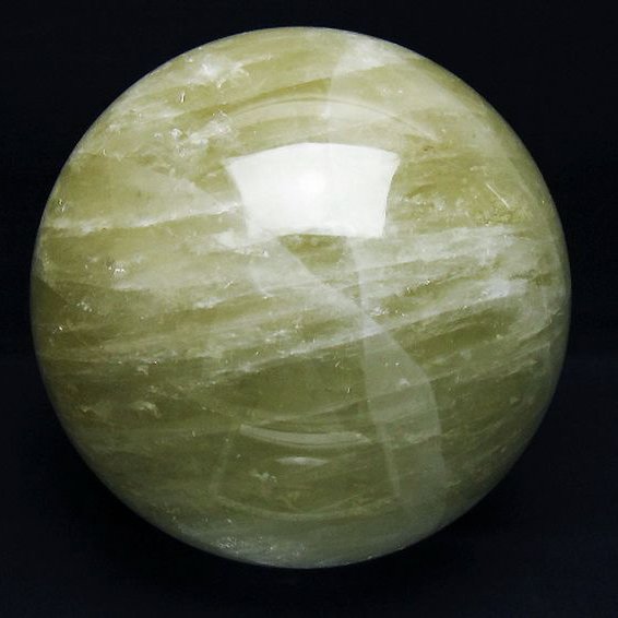 11.2Kg シトリン水晶 丸玉 200mm [T63-7603]