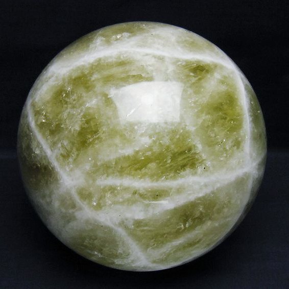 6.6Kg シトリン水晶 丸玉 170mm [T63-7621]