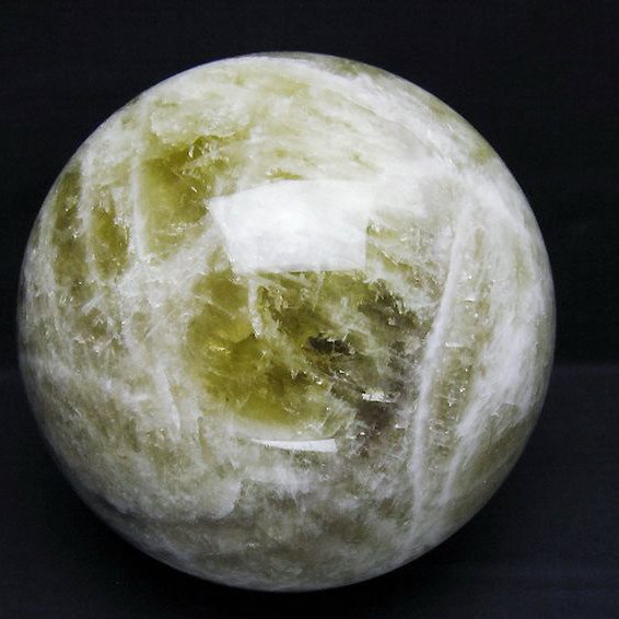 9.1Kg シトリン水晶 丸玉 190mm [T63-7636]