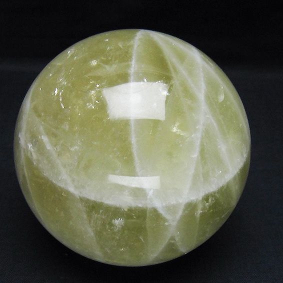 シトリン水晶 丸玉 88mm [t63-7703]