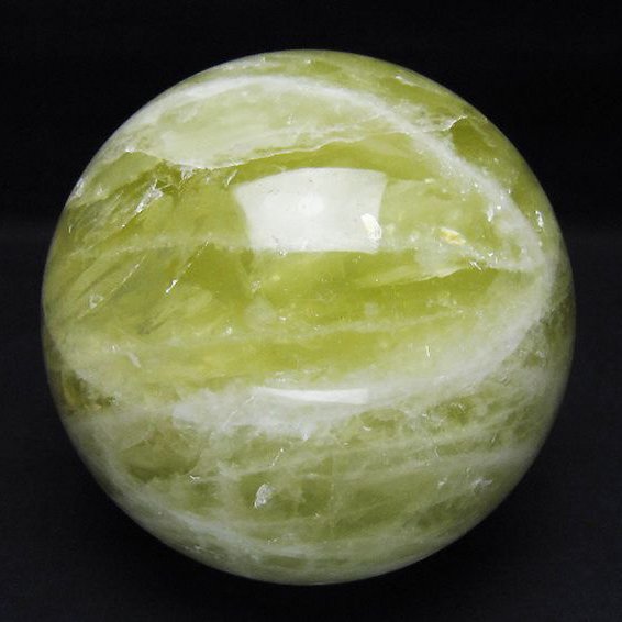 1.7Kg シトリン水晶 丸玉 110mm [T63-7786]