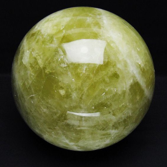 5.9Kg シトリン水晶 丸玉 165mm [T63-7836]
