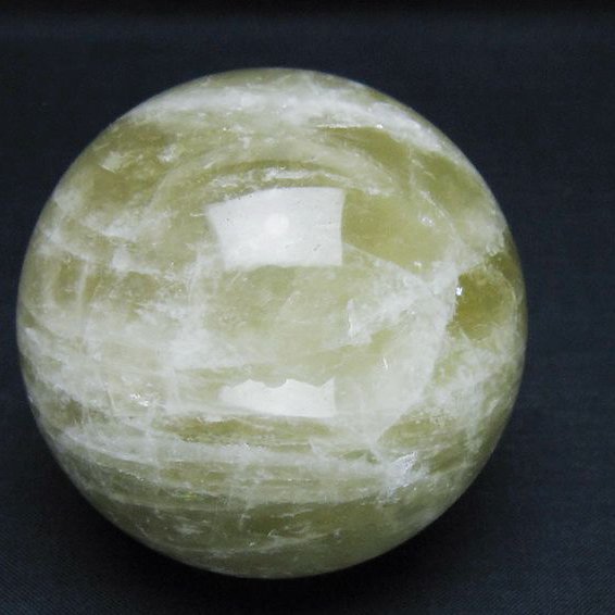 シトリン水晶 丸玉 68mm [t63-7951]