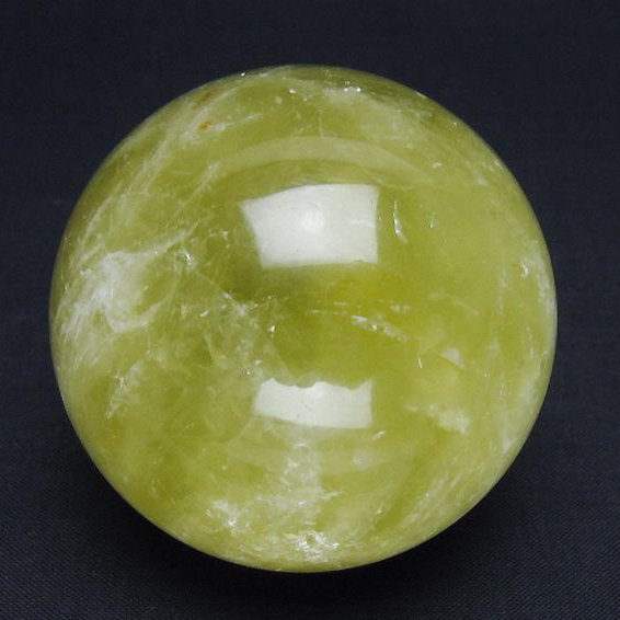 シトリン水晶 丸玉 61mm [t63-8011]