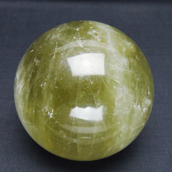 シトリン水晶 丸玉 67mm [t63-8016]