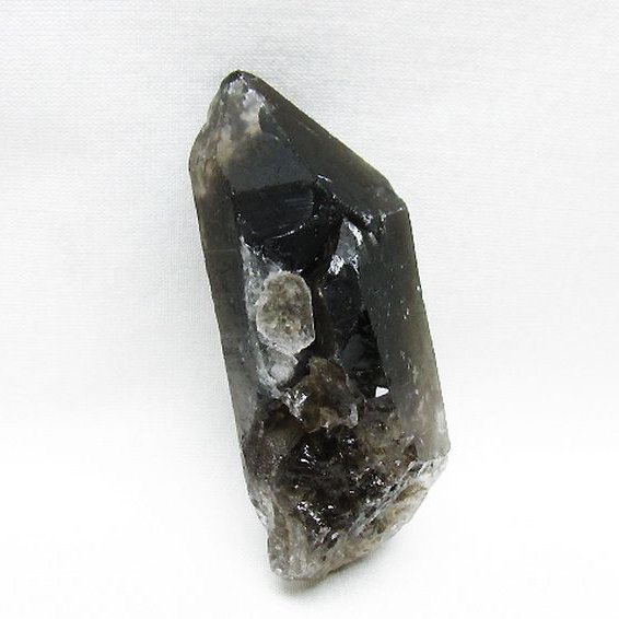 ブラジル産 モリオン 純天然 黒水晶 原石 [t633-2233]