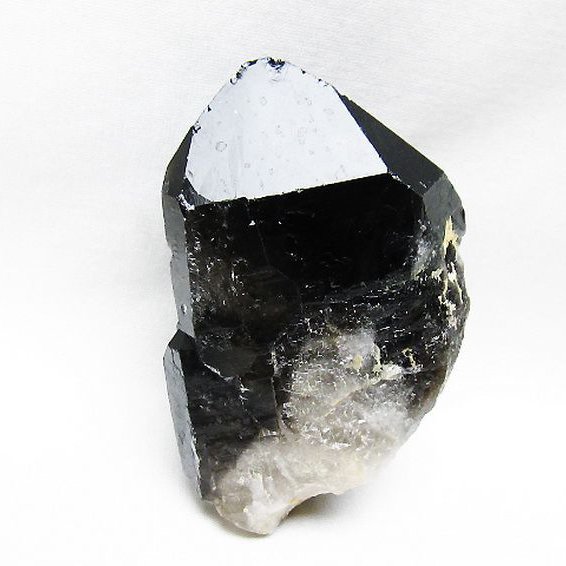 ブラジル産 モリオン 純天然 黒水晶 原石 [t633-2277]