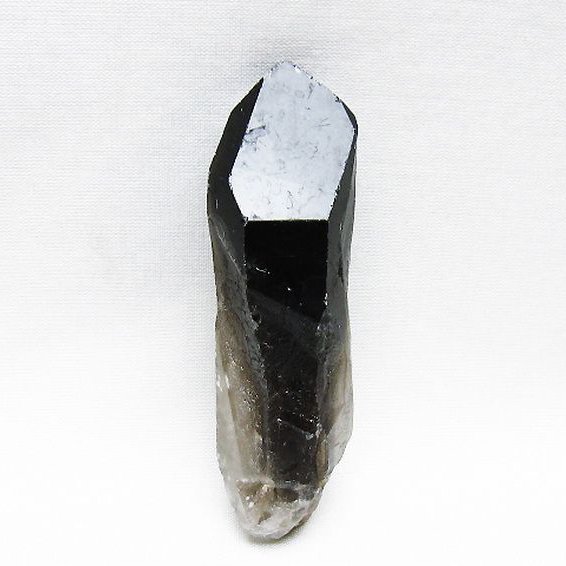 ブラジル産 モリオン 純天然 黒水晶 原石 [t633-2297]