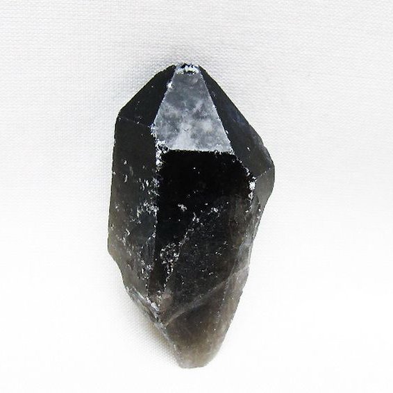 ブラジル産 モリオン 純天然 黒水晶 原石 [t633-2306]