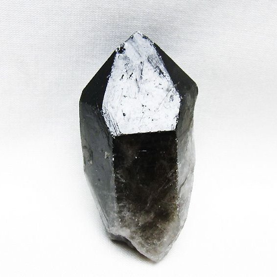 ブラジル産 モリオン 純天然 黒水晶 原石[T633-2329]