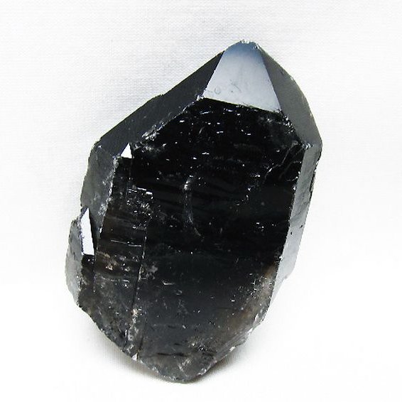 ブラジル産 モリオン 純天然 黒水晶 原石[T633-2380]