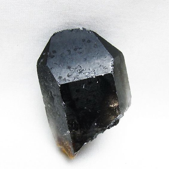 ブラジル産 モリオン 純天然 黒水晶 原石 [t633-2409]