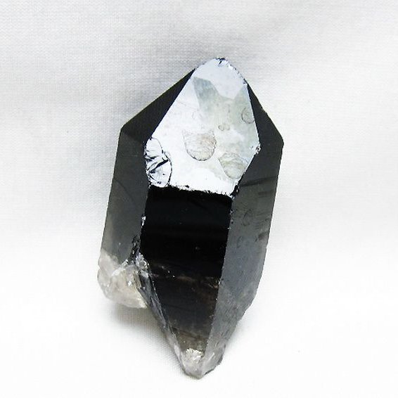 ブラジル産 モリオン 純天然 黒水晶 原石[T633-2417]