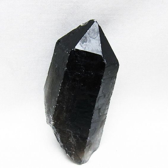 ブラジル産 モリオン 純天然 黒水晶 原石[T633-2422]